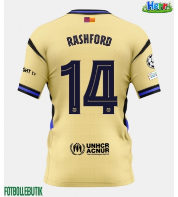 Barcelona Marcus Rashford #14 Bortatröja 2025-26 Kortärmad